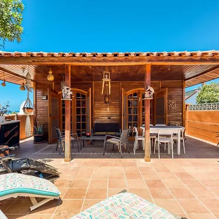 Camping Cabin - Private Solarium & Pool - Bbq San Bartolomé Exterior foto