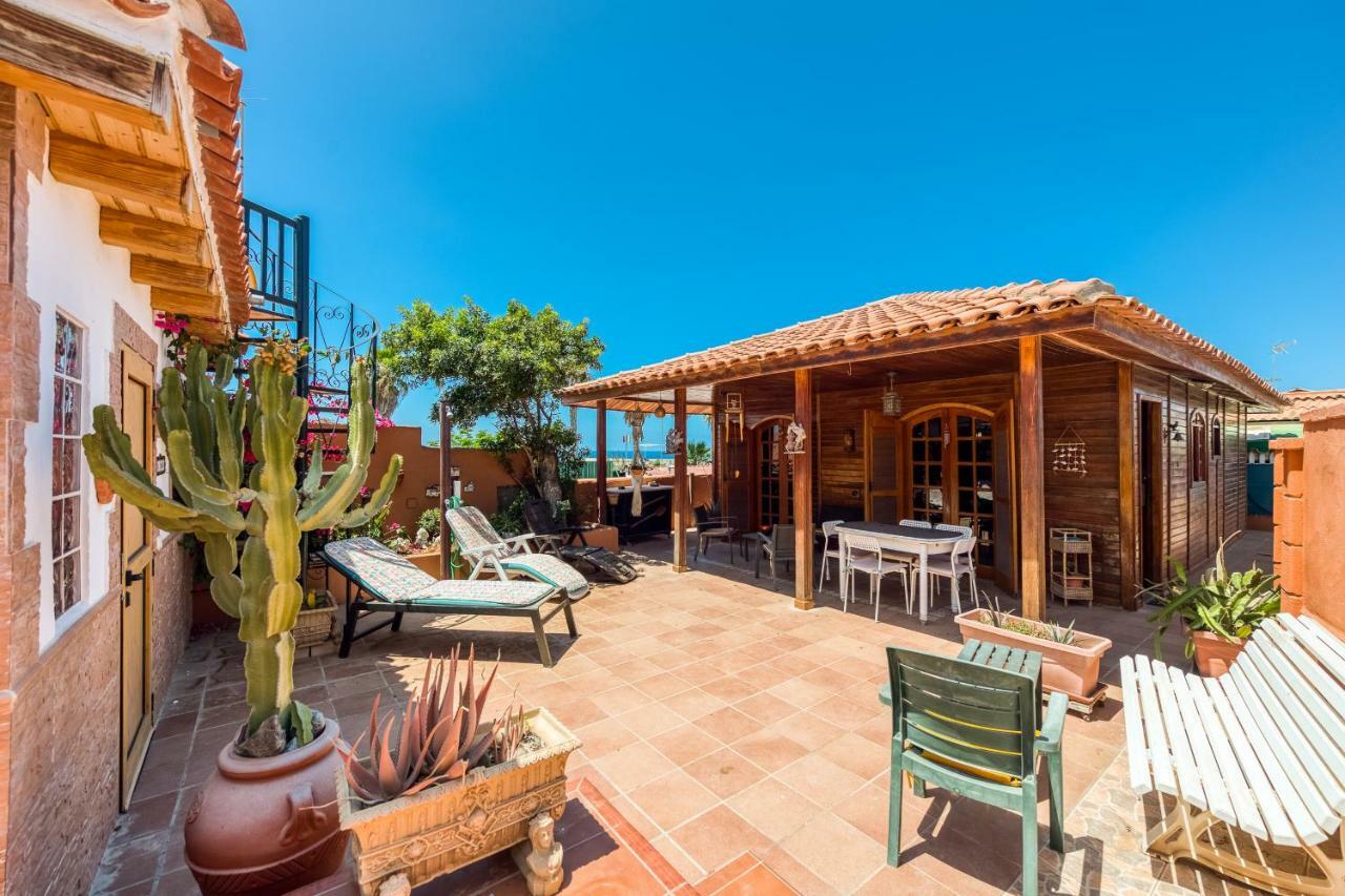 - Private Solarium & Pool - Bbq Ferienhaus San Bartolomé